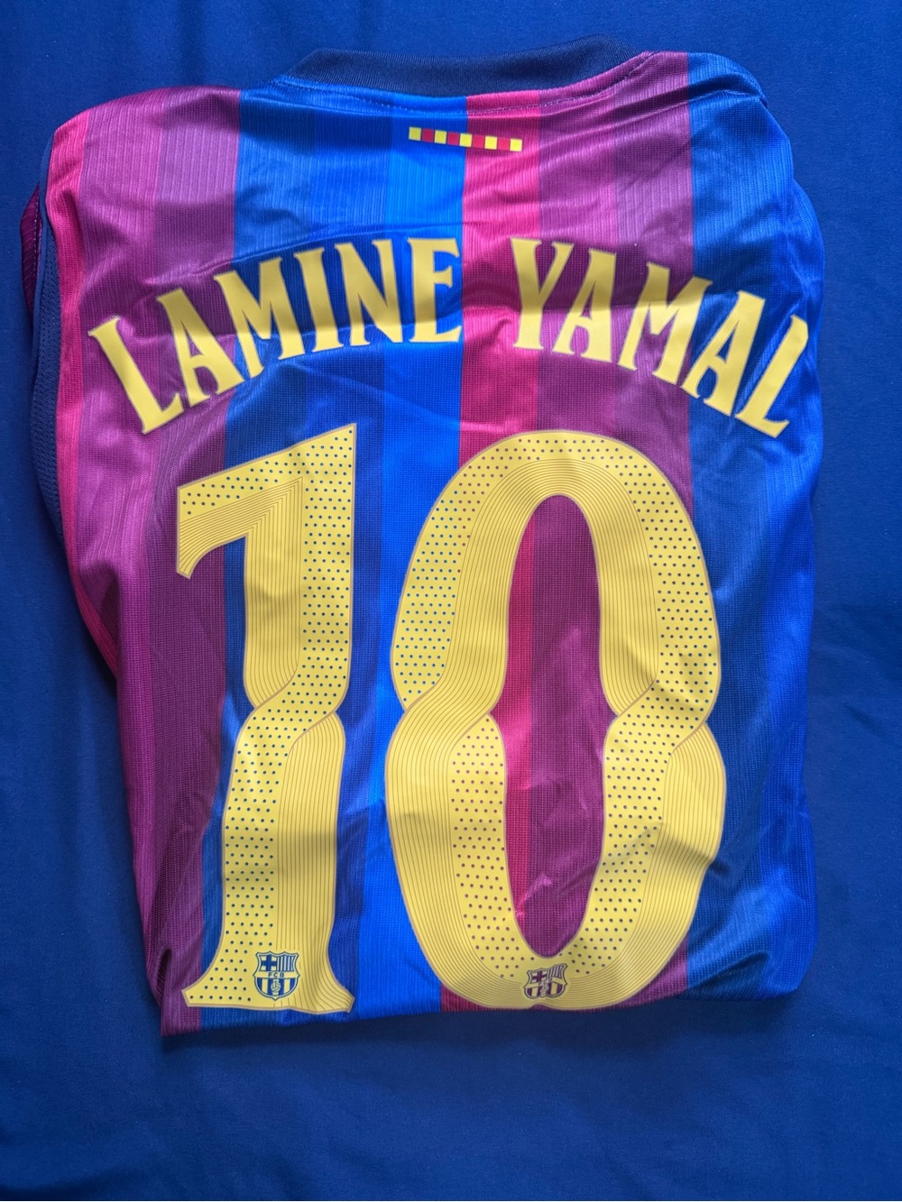 Lamine Yamal #10 Barcelona Home Jersey